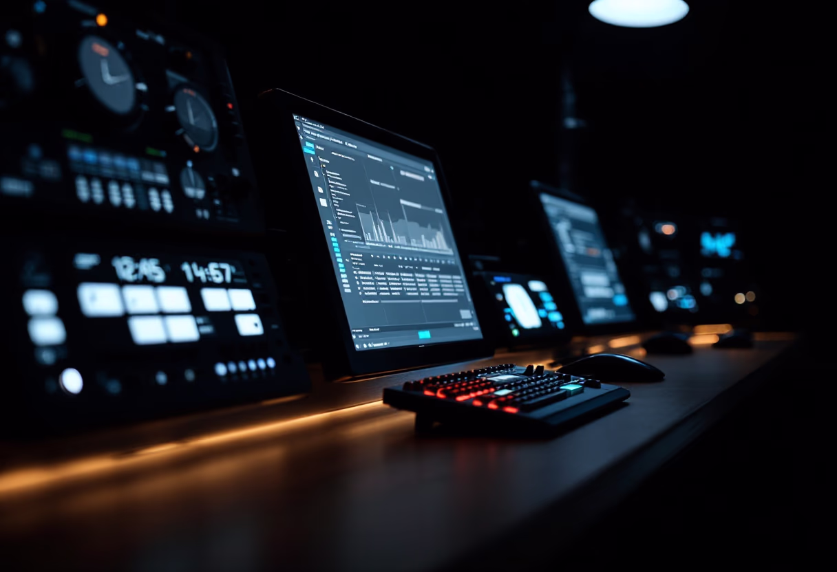 image of an office collaboration scene (for a mobility and transportation)